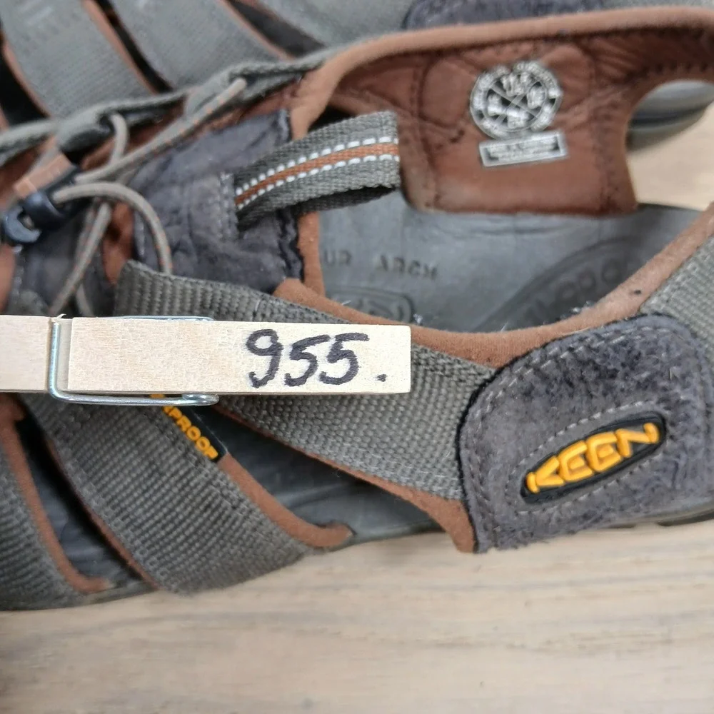 Keen Newport H2 Sandals Mens 11.5 Brown Leather Water Outdoor Gorpcore